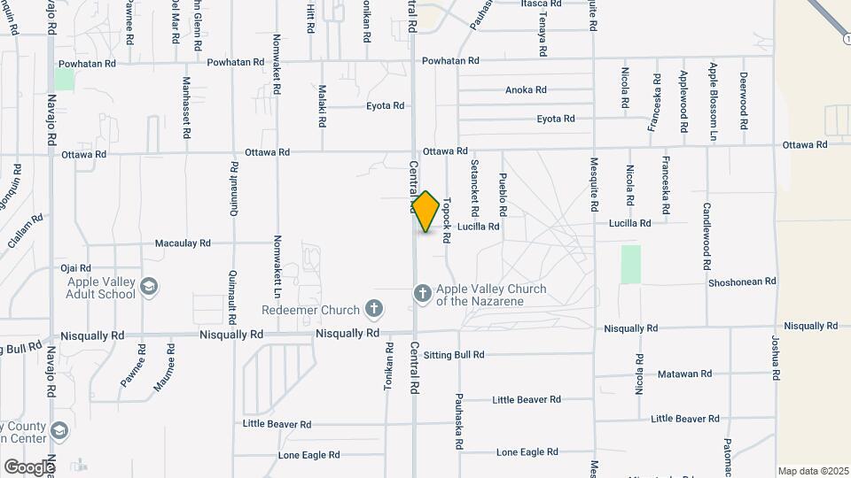 22519 Lucilla Rd Map and Location Details