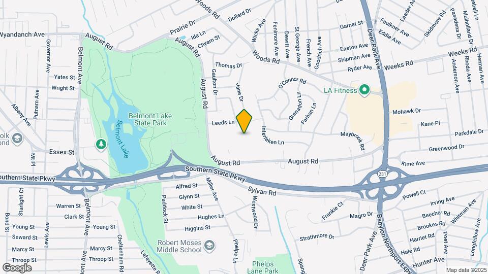 1755 August Rd Map and Location Details