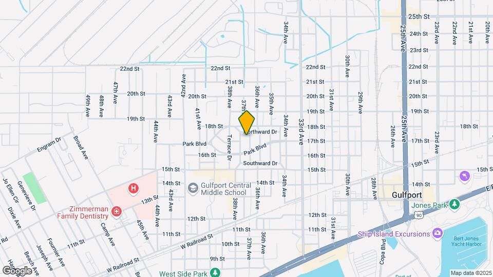 1723 Wisteria St Map and Location Details