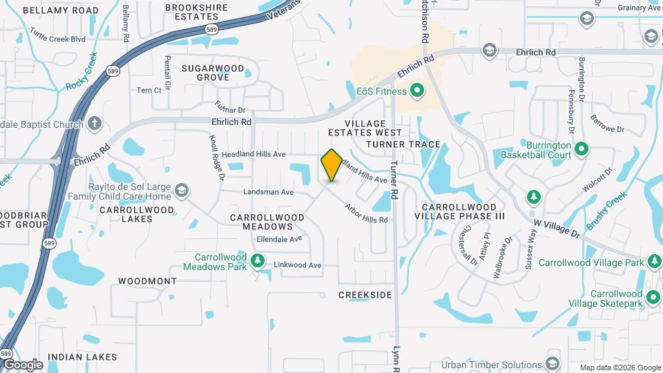 14139 Arbor Hills Rd Map and Location Details