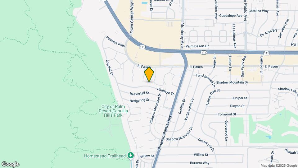 72754 Pitahaya St Map and Location Details