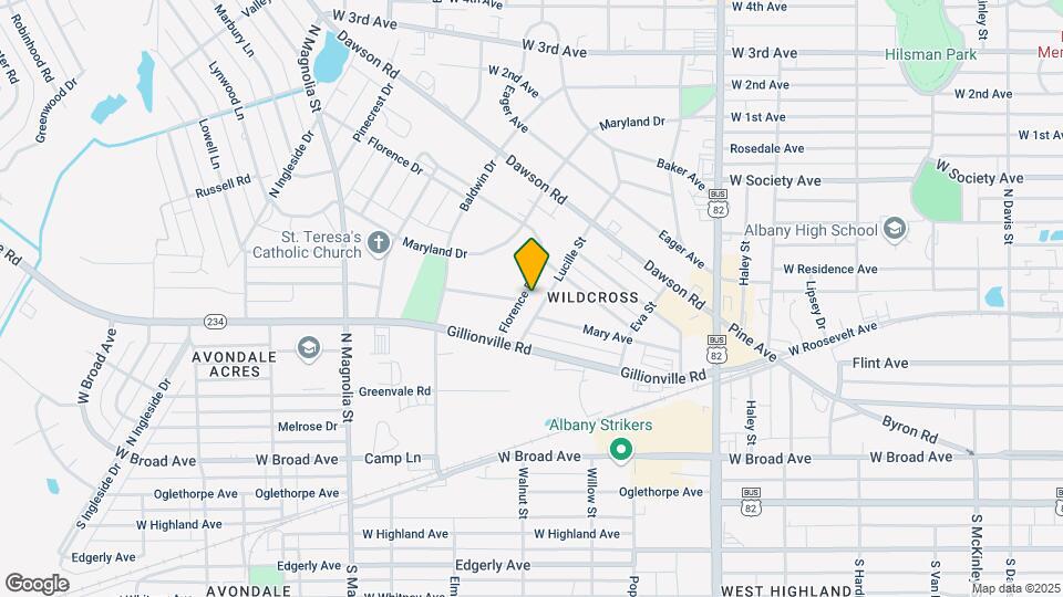 502 Florence Dr Map and Location Details