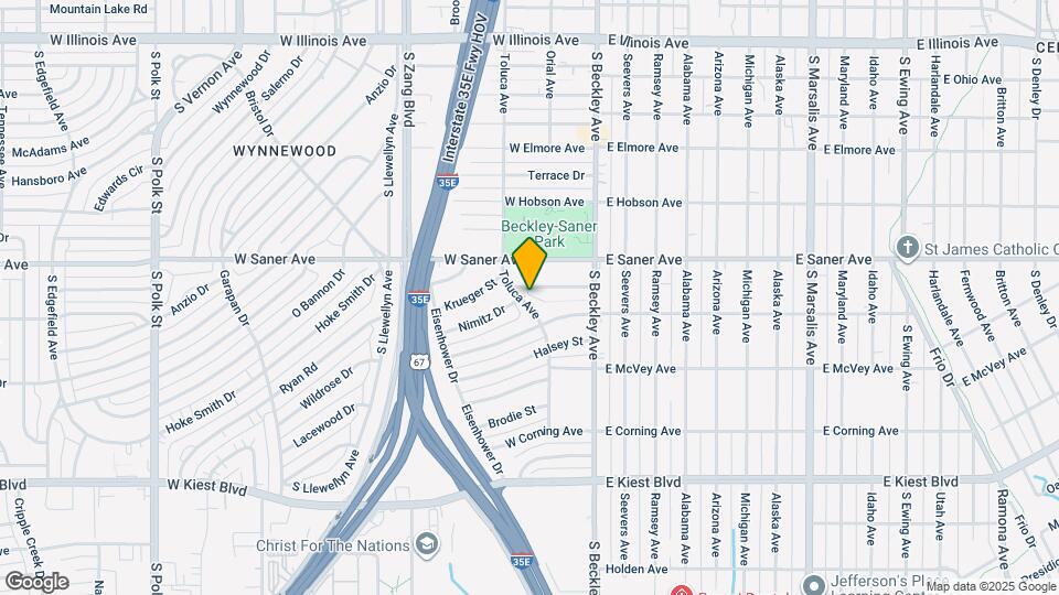 2844 Toluca Ave Map and Location Details