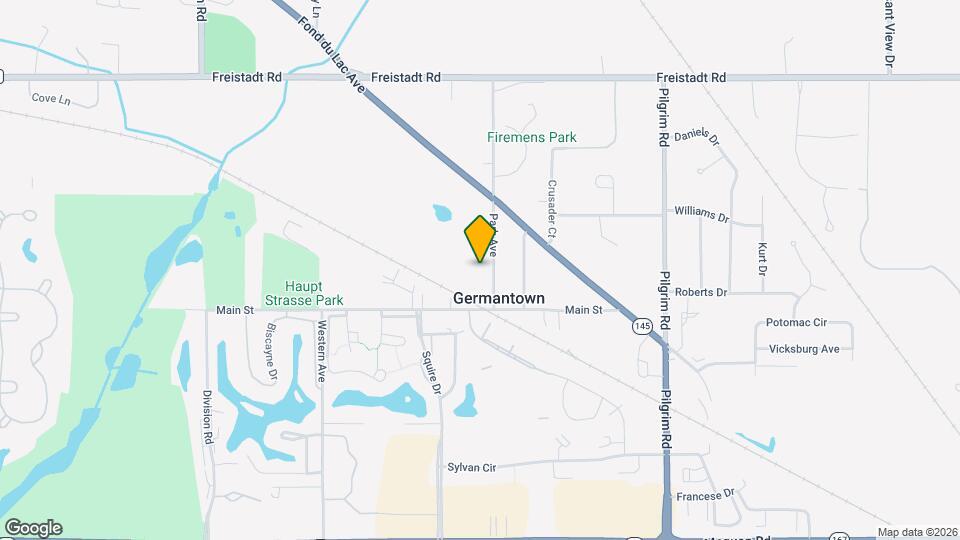 W162N11659 Park Ave Map and Location Details