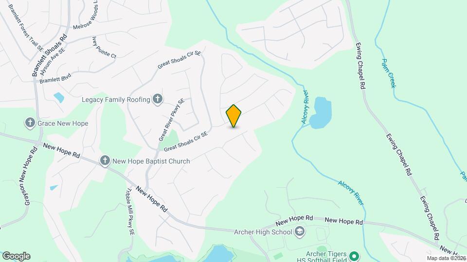 1442 Tribble Run Dr Map and Location Details