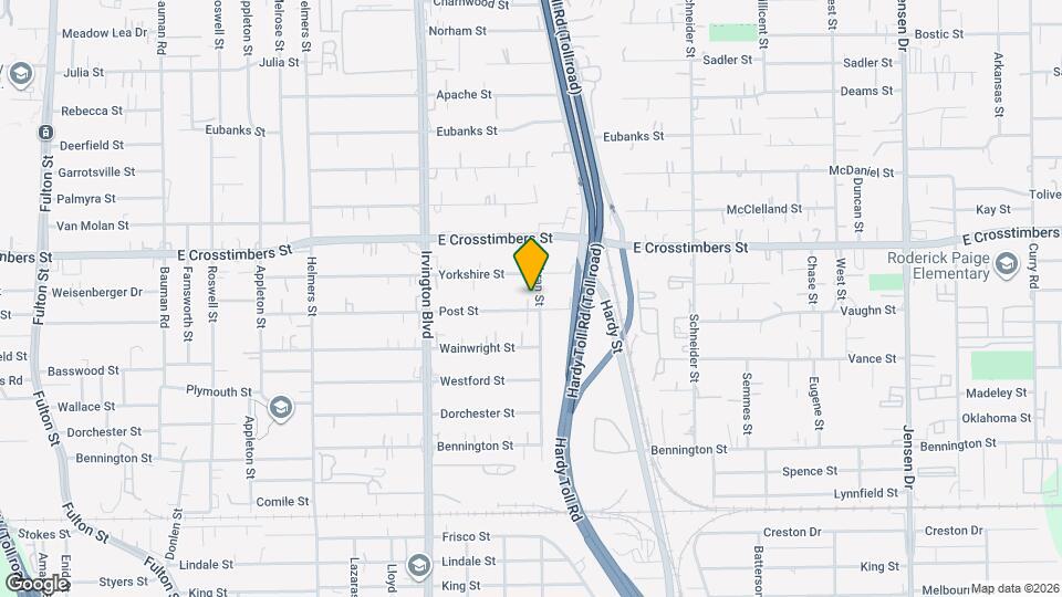 1115 Post St Map and Location Details