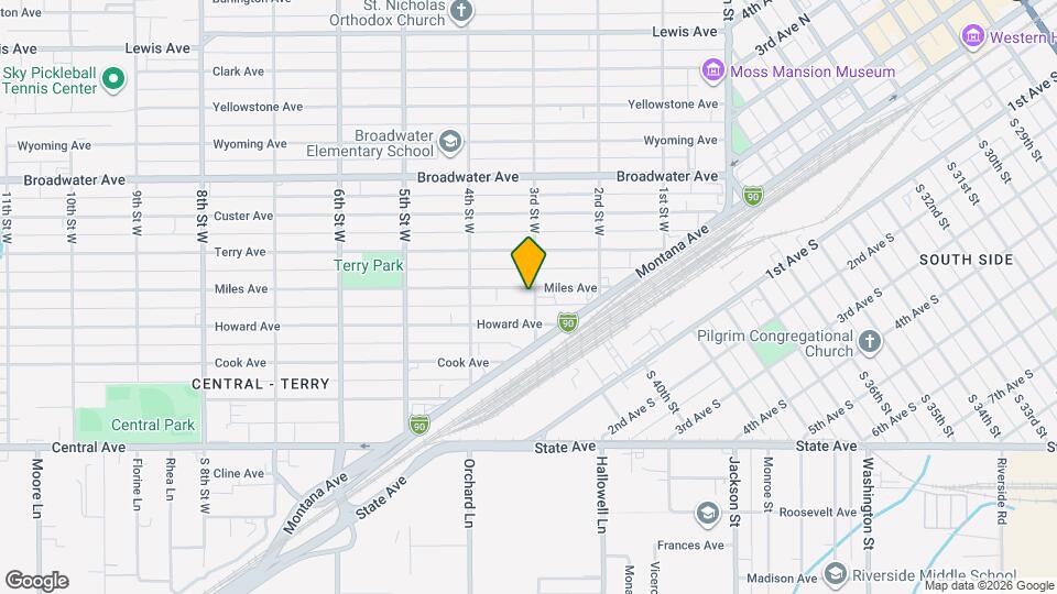 302 Miles Ave Map and Location Details