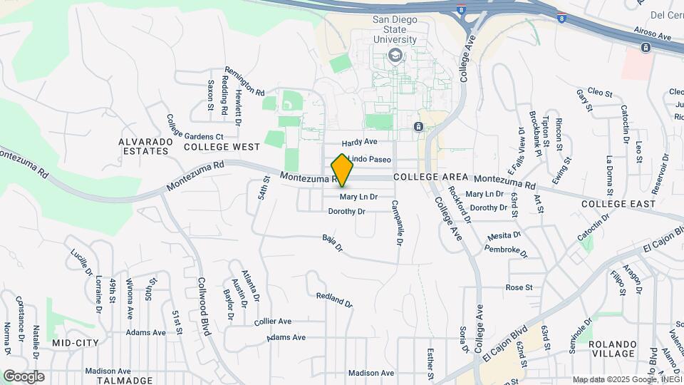 5568 Mary Ln Dr Map and Location Details