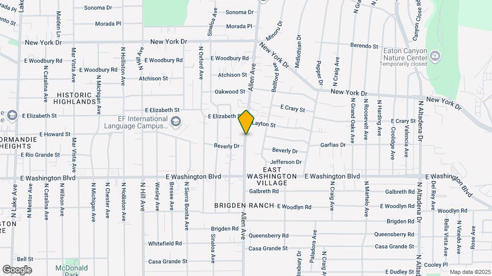 1490 N Allen Ave, Unit 1N Map and Location Details