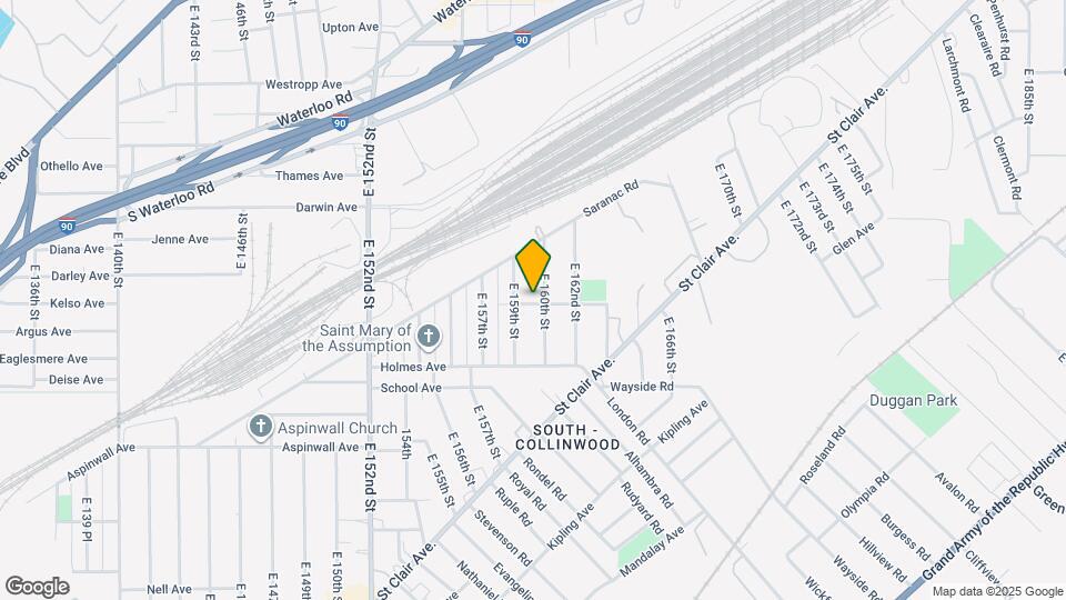 684 E 160th St Map and Location Details