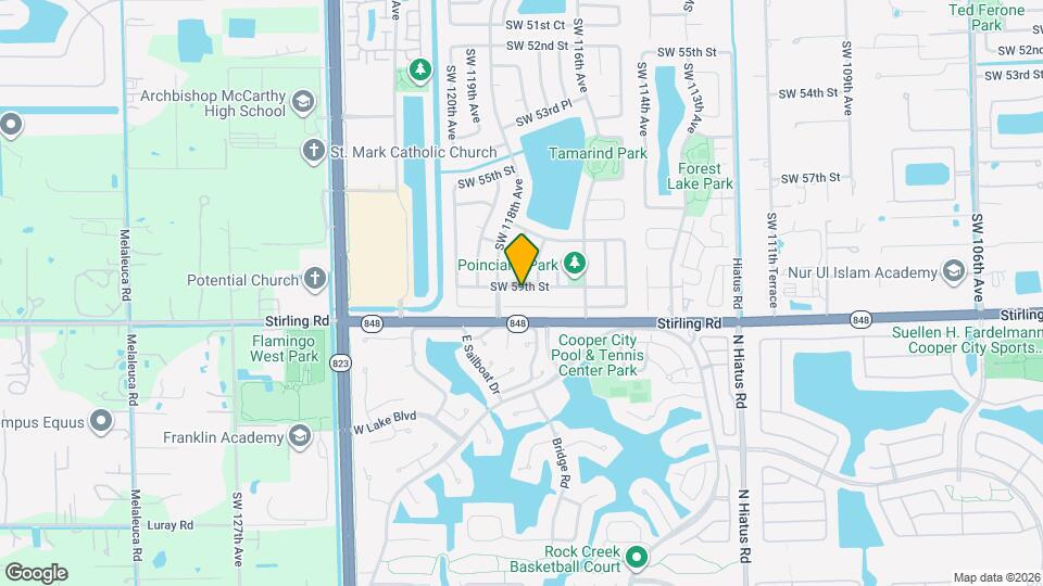 11736 SW 59th St Mapa y Detalles de la Ubicación