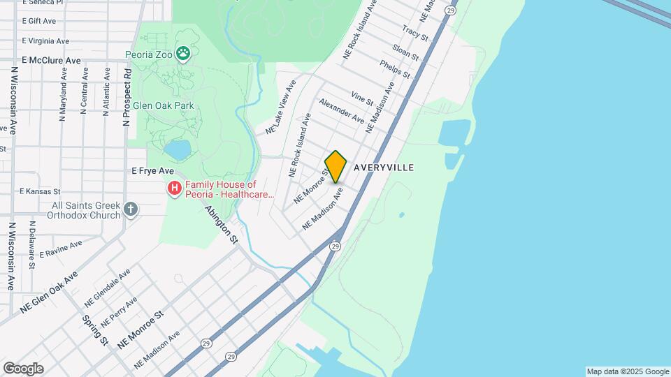 2417 NE Madison Ave Map and Location Details