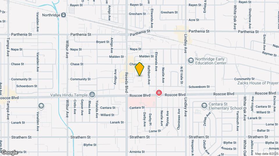 8401 Darby Ave Map and Location Details