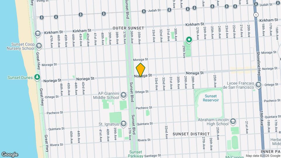 1815 35th Ave Map and Location Details