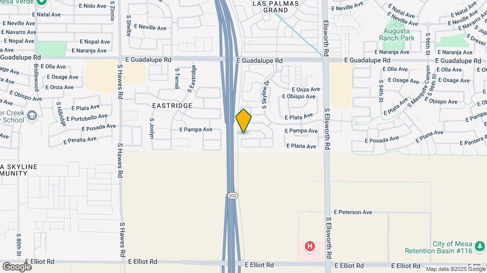8850 E Posada Ave Map and Location Details