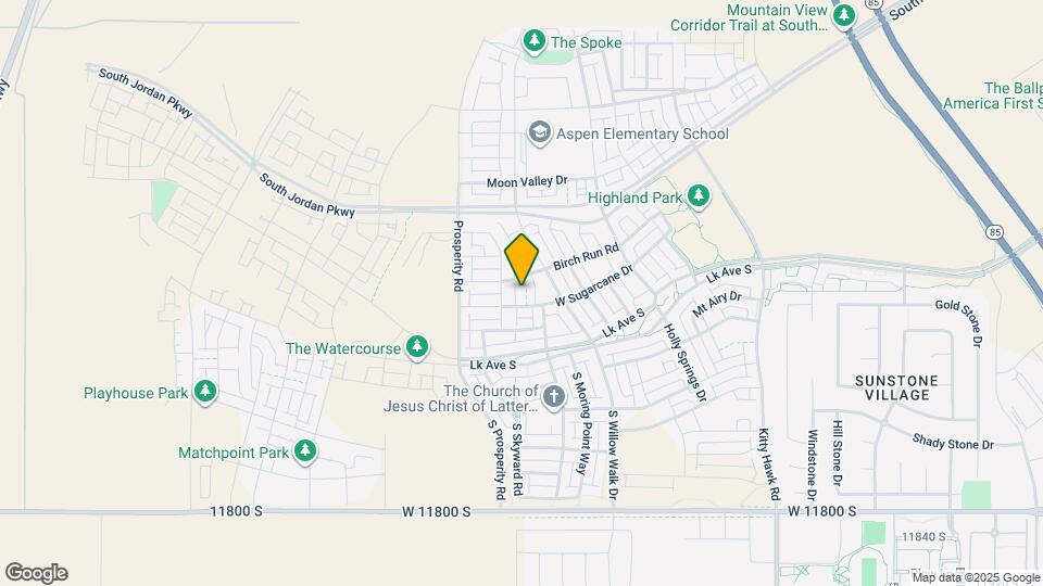 6396 W Sugarcane Dr Map and Location Details