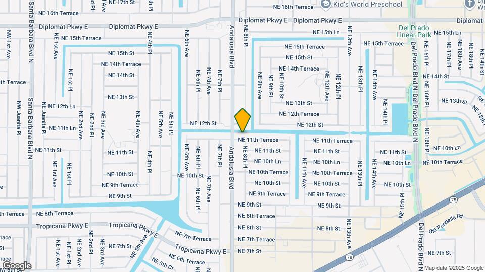 811 NE 11th Terrace Map and Location Details
