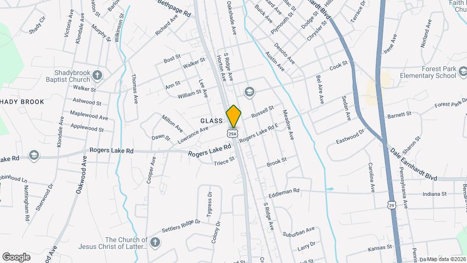 Oakwood Villa Apartments Map and Location Details