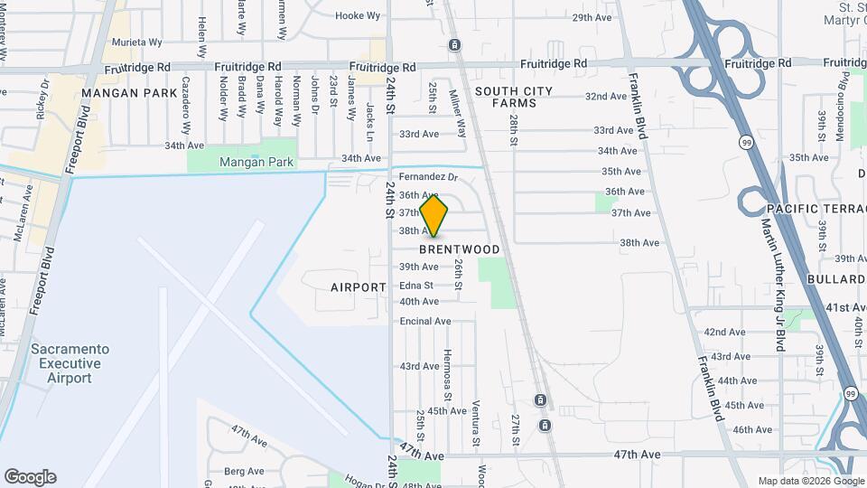 2620 Fernandez Dr Map and Location Details