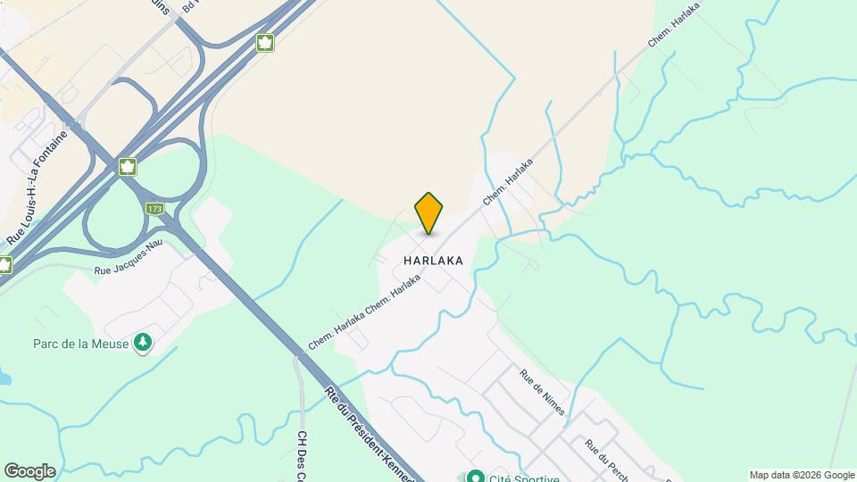 2495 Des Labours Rue Map and Location Details