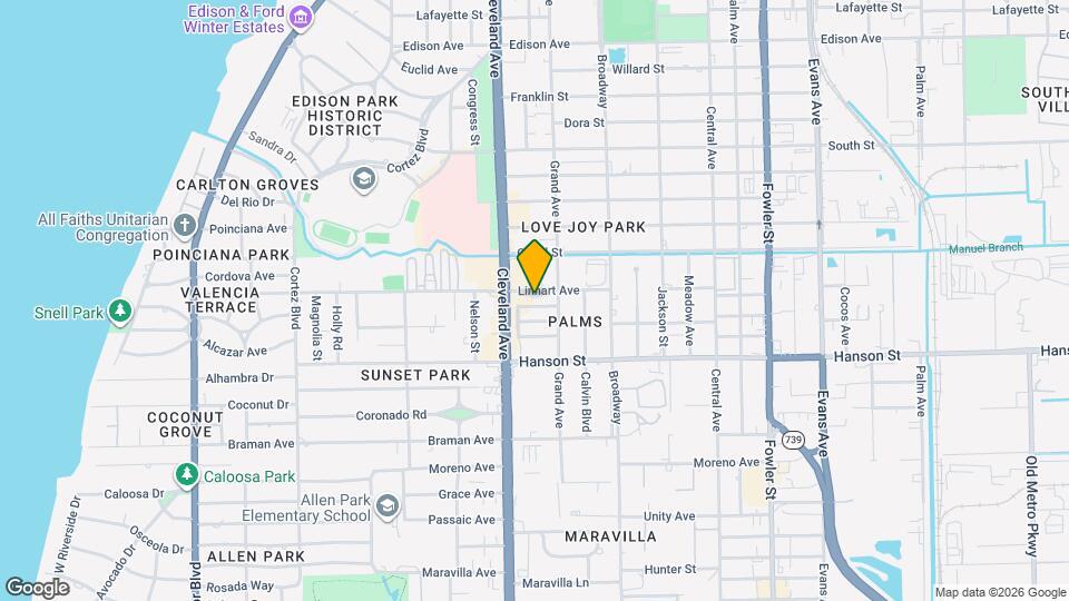 2039 Kurtz St Map and Location Details