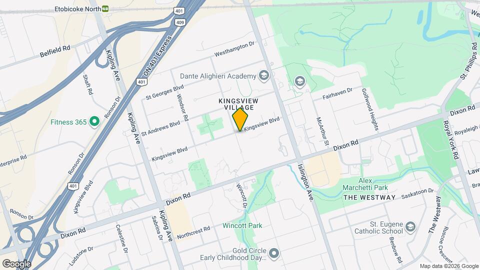 27 Kigsview Blvd Map and Location Details