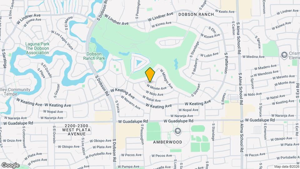 1748 W Monte Ave Mapa y Detalles de la Ubicación