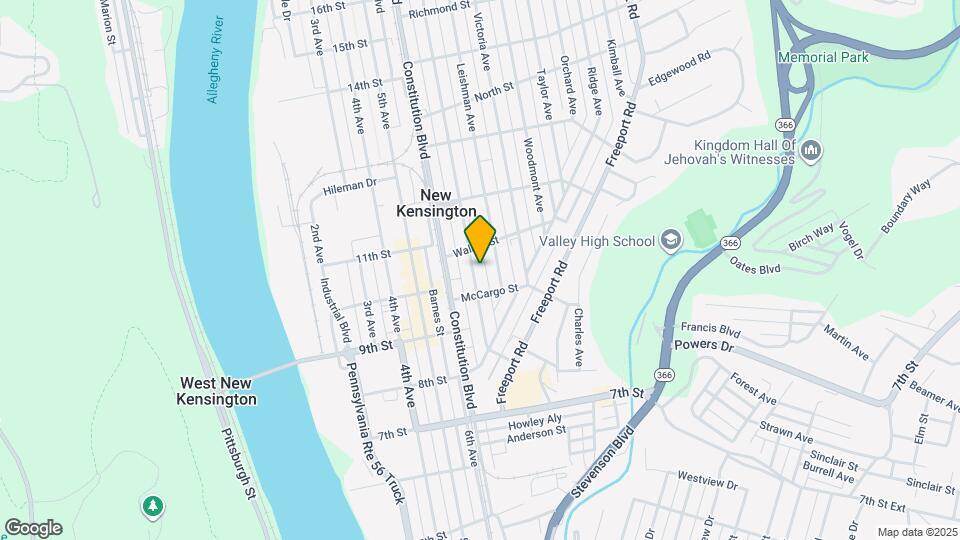 1022 Kenneth Ave Mapa y Detalles de la Ubicación