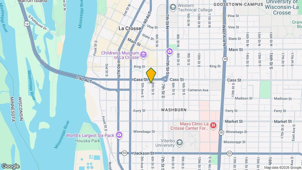 312 6th St S Map and Location Details