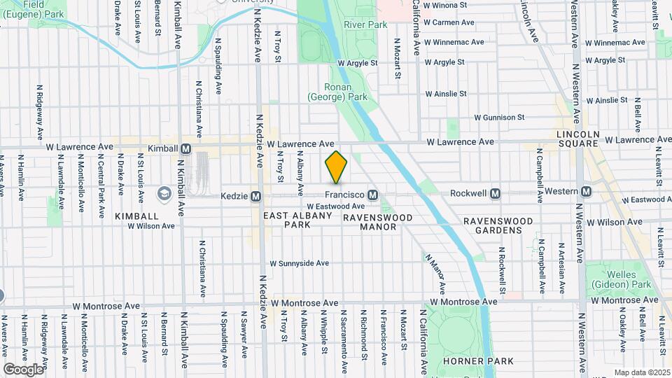 3001 W Leland Ave Map and Location Details