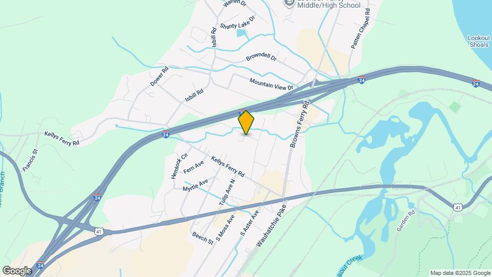 3308 Center St Map and Location Details