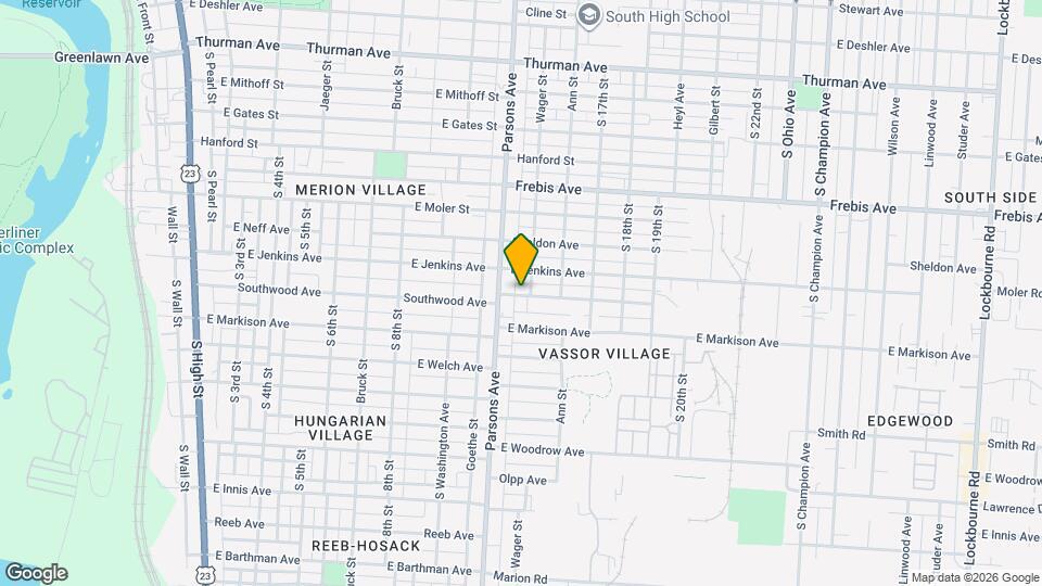 476 Southwood Ave Map and Location Details