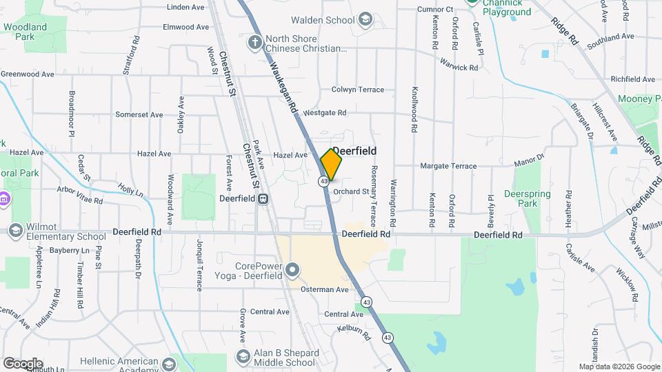 901 Waukegan Rd, Unit B Mapa y Detalles de la Ubicación