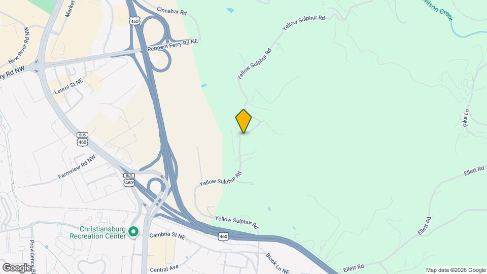 2156 Yellow Sulphur Rd Map and Location Details