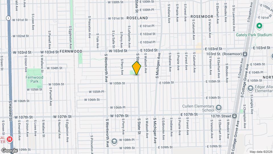 10434 S State St Map and Location Details