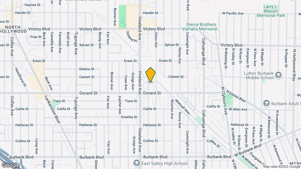 6032 Craner Ave, Unit 6032 Mapa y Detalles de la Ubicación