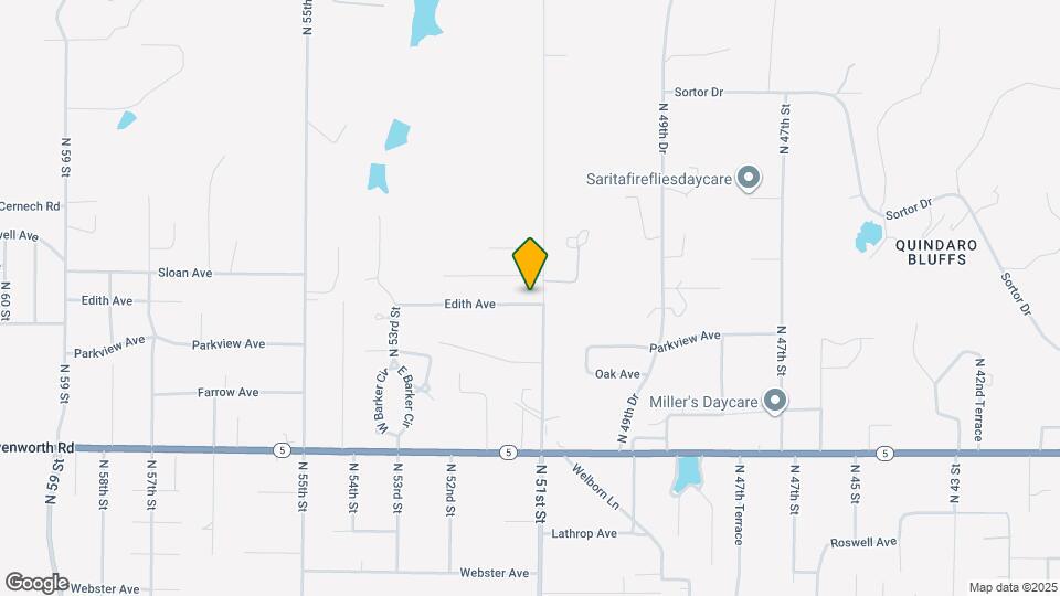 5112 Edith Ave Map and Location Details