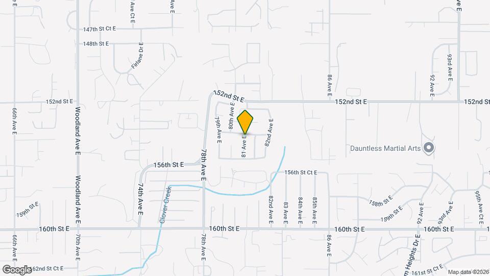 15201 81 Ave Ct E Map and Location Details