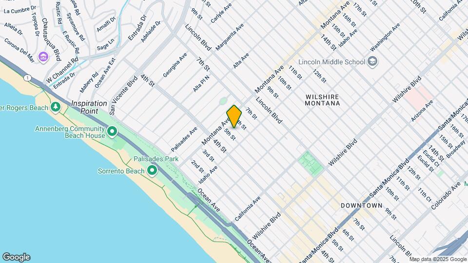 833 5th St Map and Location Details