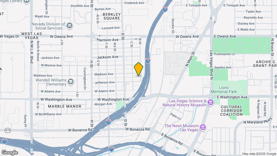 204 Jefferson Ave, Unit C Map and Location Details