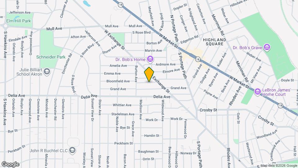 924 Bloomfield Ave Map and Location Details