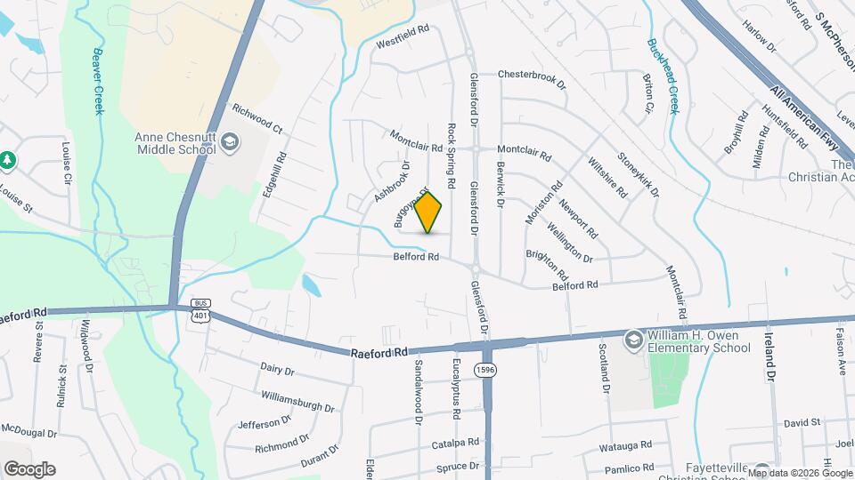 750 Burgoyne Dr Map and Location Details