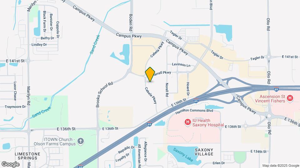 Outlook Hamilton 55+ Active Adult Apartments Map and Location Details