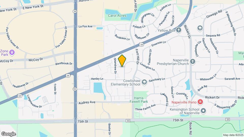 2539 Lexington Ln Map and Location Details