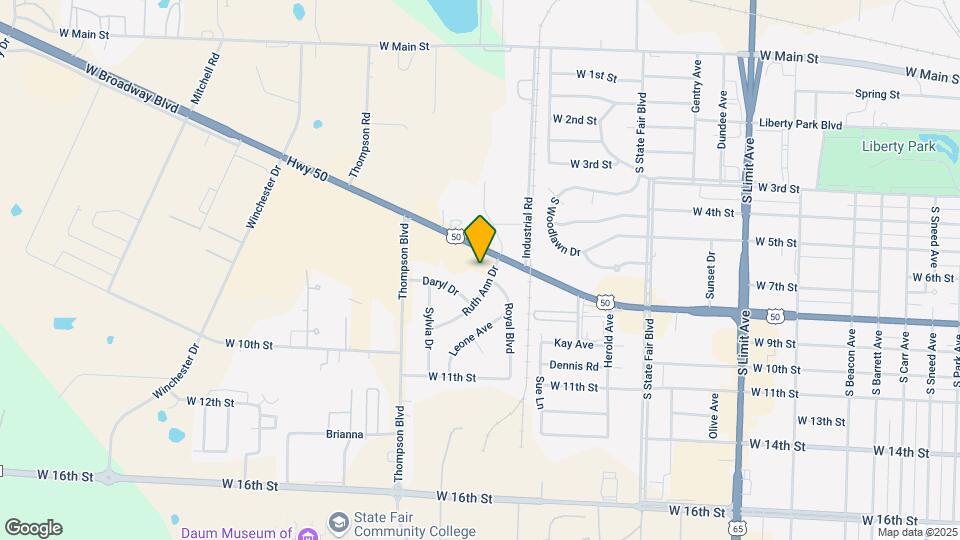 802 Ruth Ann Dr Map and Location Details