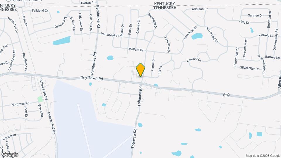 1102 Tobacco Rd Map and Location Details