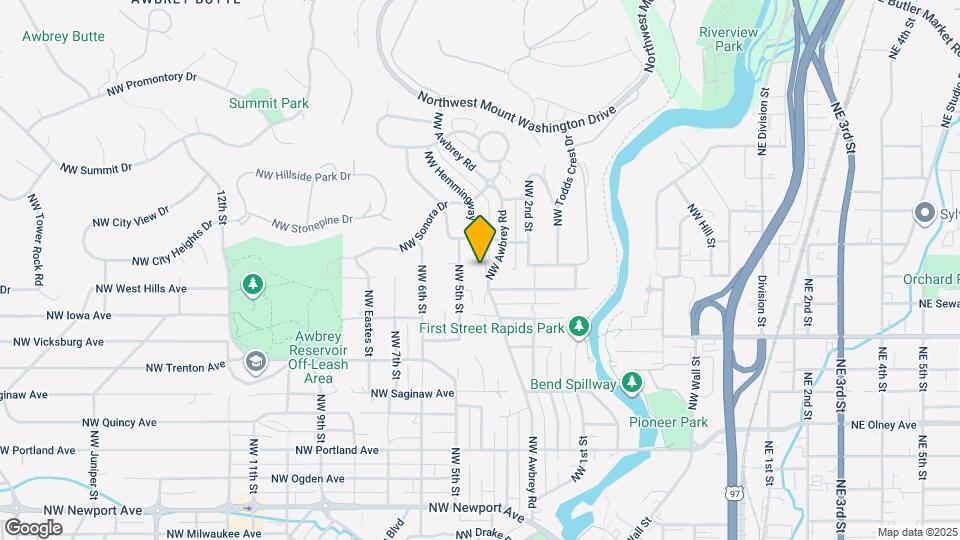 2323 NW Awbrey Rd Map and Location Details