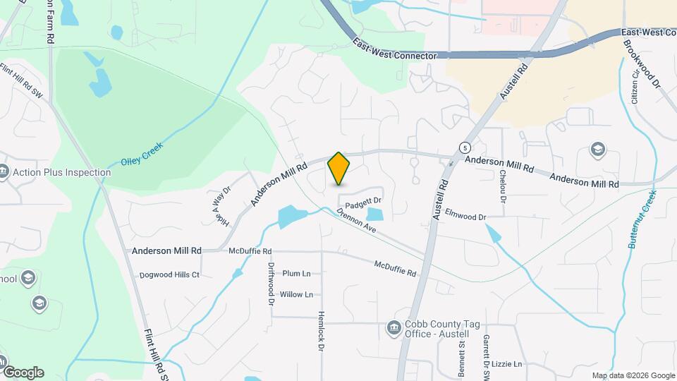 2100 Lenoa Ln Map and Location Details