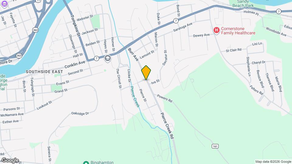 58 Burr Ave Mapa y Detalles de la Ubicación