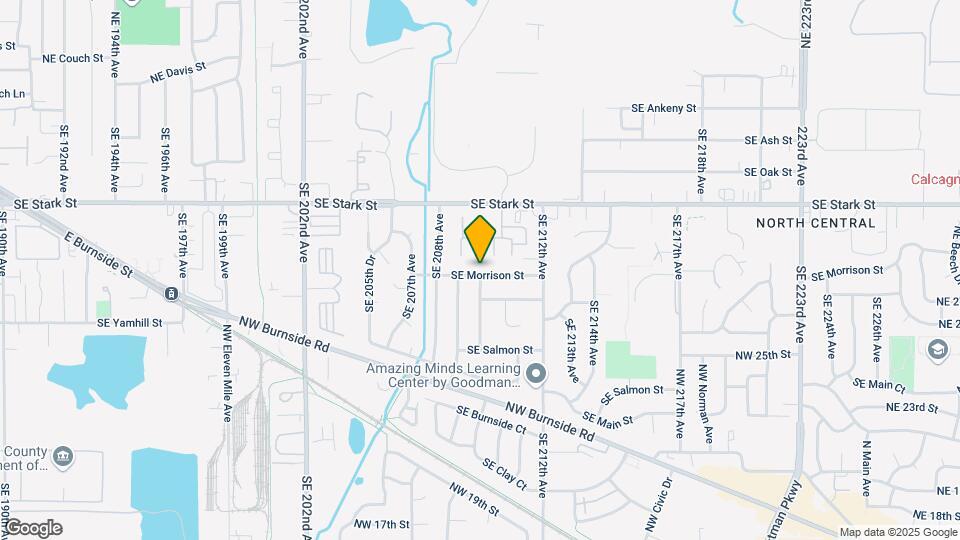 20935 SE Morrison St Map and Location Details